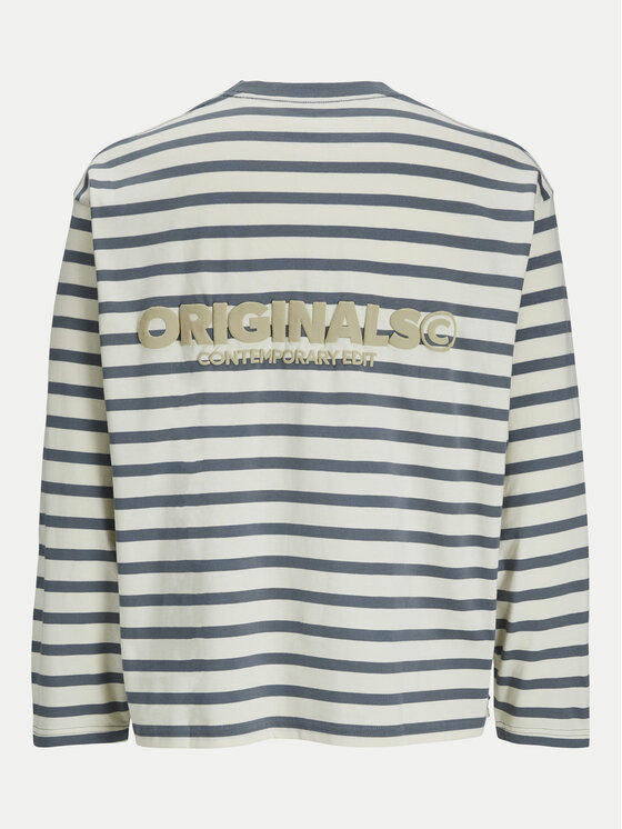 Jack&Jones Jack&Jones Pikkade varrukatega T-särk Islington 12273202 Sinine Loose Fit