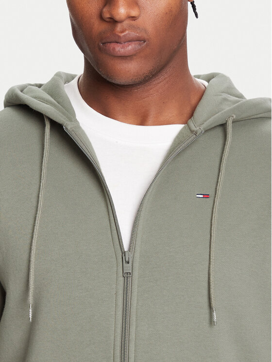 Tommy Jeans Tommy Jeans Pulóver DM0DM20743 Zöld Regular Fit