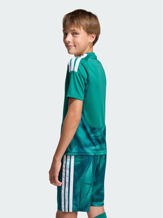 adidas adidas Koszulka techniczna Germany 26 Home Goalkeeper Kids Jersey Zielony Regular Fit