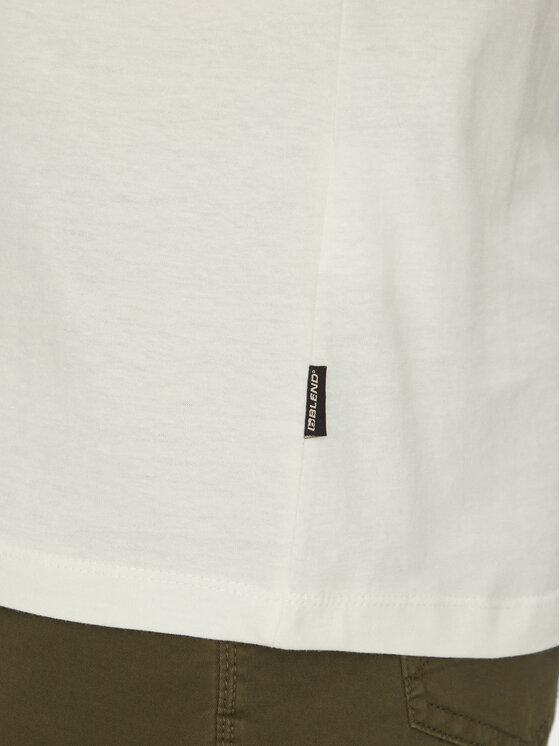 Blend Blend T-krekls 20717760 Balts Regular Fit
