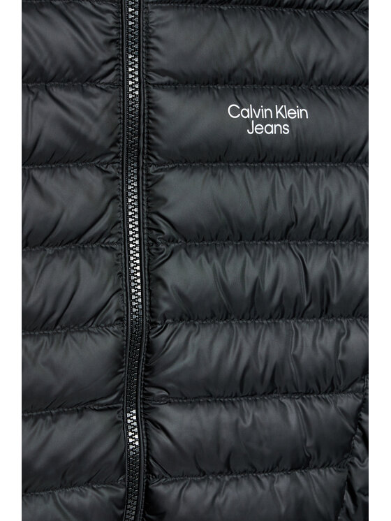 Calvin Klein Jeans Calvin Klein Jeans Μπουφάν πουπουλένιο IB0IB01270 Μαύρο Regular Fit