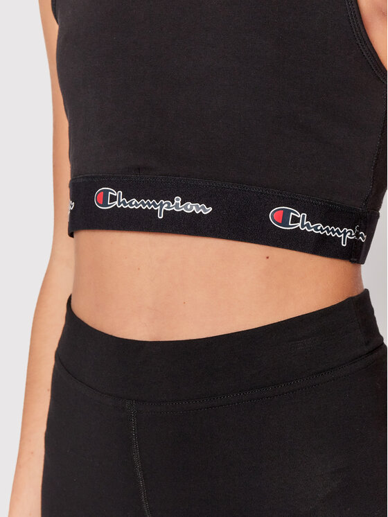Champion Champion Reggiseno sportivo Script Logo 114559 Nero