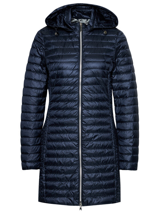 Geox Geox Pūkinė striukė Jaysen Long W1225C T2849 F4491 Tamsiai mėlyna Regular Fit