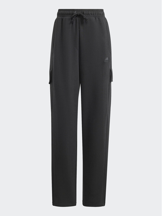 adidas adidas Sportinės kelnės ALL SZN Fleece Cargo IW1215 Juoda Loose Fit