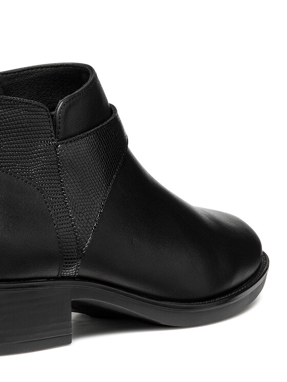 Geox Geox Botine D Felicity D46G1B 04304 C9999 Negru