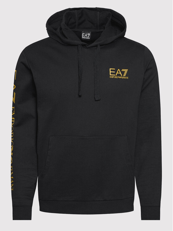 EA7 Emporio Armani EA7 Emporio Armani Mikina 8NPM18 PJ05Z 1203 Černá Regular Fit