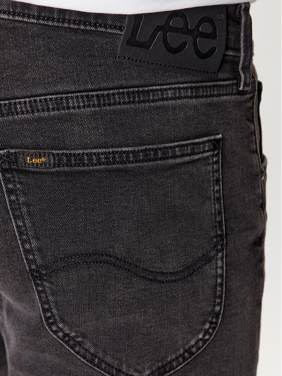 Lee Lee Jeansy 112322224 Czarny Regular Fit