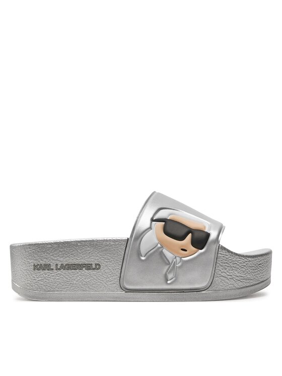 Şlapi KARL LAGERFELD KL80805N Argintiu