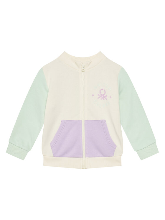 United Colors Of Benetton United Colors Of Benetton Majica dugih rukava 3J70G503N Šarena Regular Fit