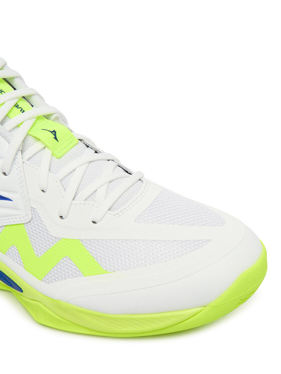 Mizuno Mizuno Saalijalatsid Wave Momentum Pro Mid V1GA2545 39 Valge