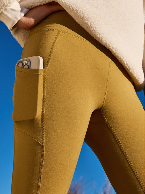 Roxy Roxy Leggings Heart Into It Ankle ERJNP03690 Verde Slim Fit