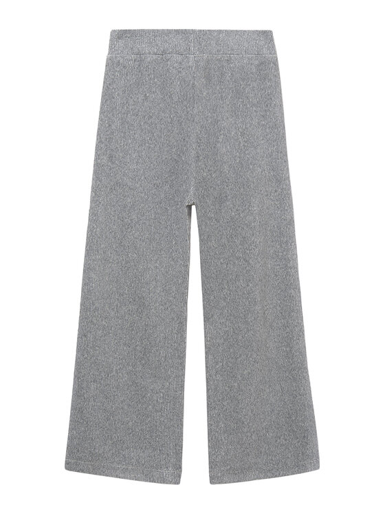 Mayoral Mayoral Παντελόνι υφασμάτινο 7576 Γκρι Wide Leg