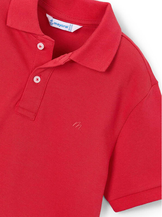 Mayoral Mayoral Polokošeľa 150 Červená Regular Fit