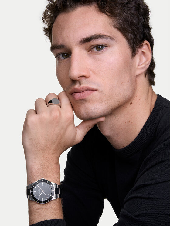 Daniel Wellington Daniel Wellington Ρολόι Iconic Paradigma 40 DW00100822 Μαύρο