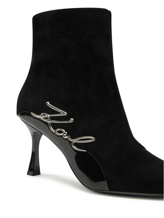 KARL LAGERFELD KARL LAGERFELD Botki KL32744 Czarny