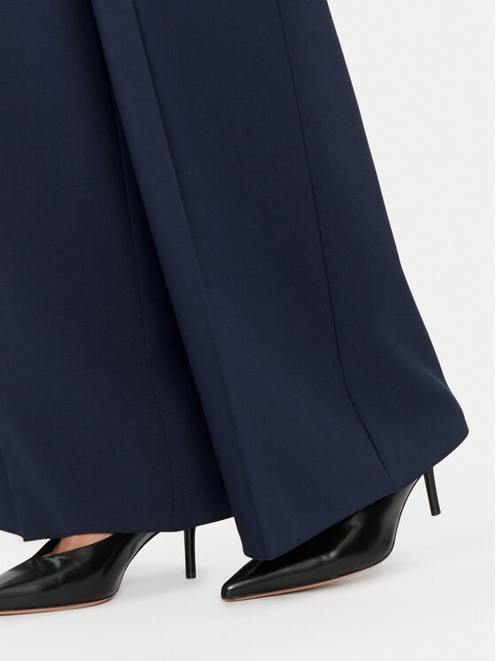 Rinascimento Rinascimento Pantaloni din material CFC0119997003 Bleumarin Regular Fit