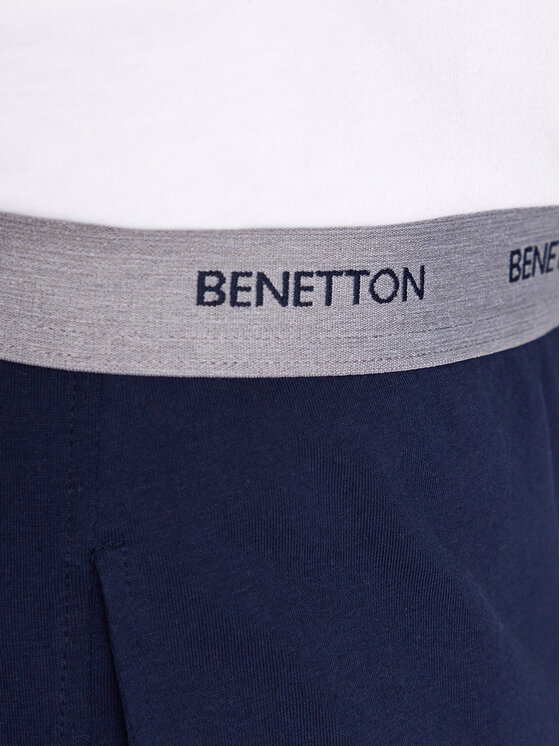 United Colors Of Benetton United Colors Of Benetton Rövid pizsama nadrág 30964900A Sötétkék Regular Fit