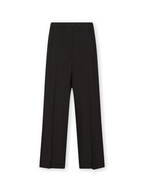 Elena Mirò Elena Mirò Pantaloni di tessuto P016P000464N033 Nero Flare Fit