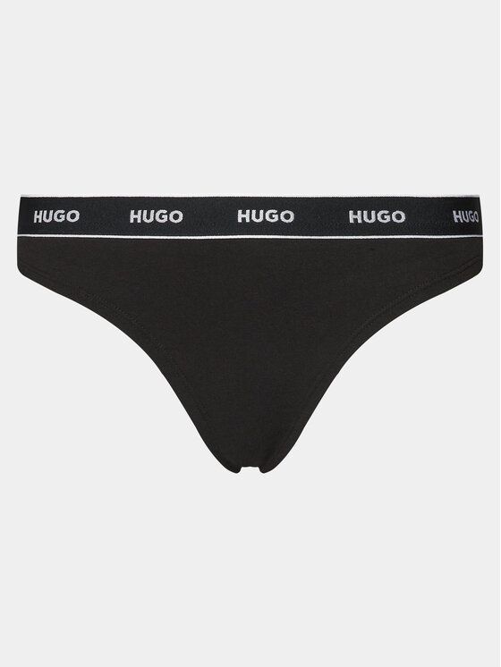 HUGO Hugo Sada 3 kusů string kalhotek Triplet Thong 50480150 Barevná