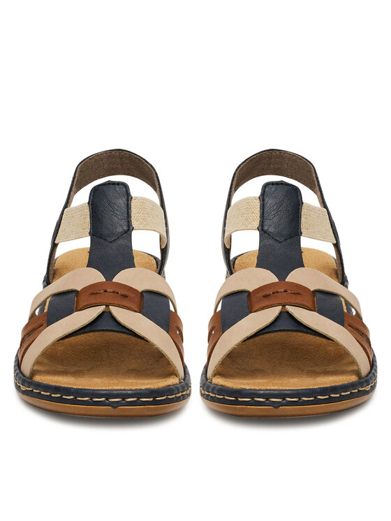 Rieker Rieker Sandales 65918-90 Tumši zils