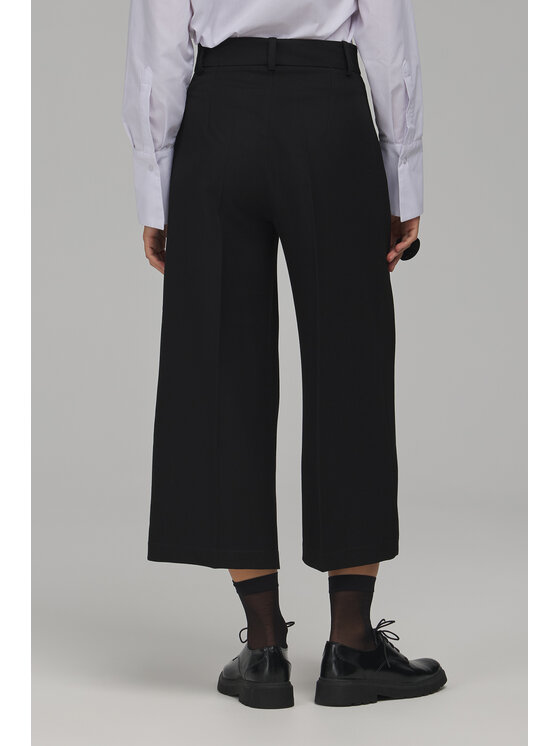 NIFE NIFE Kuloty SD144 Czarny Wide Leg