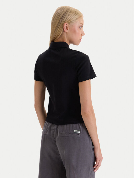 Hunter Hunter Polo W126-HRLPO-1005-48X Μαύρο Regular Fit