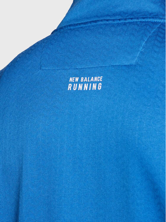 New Balance New Balance Technisches Sweatshirt Heat Grid MT23252 Blau Athletic Fit