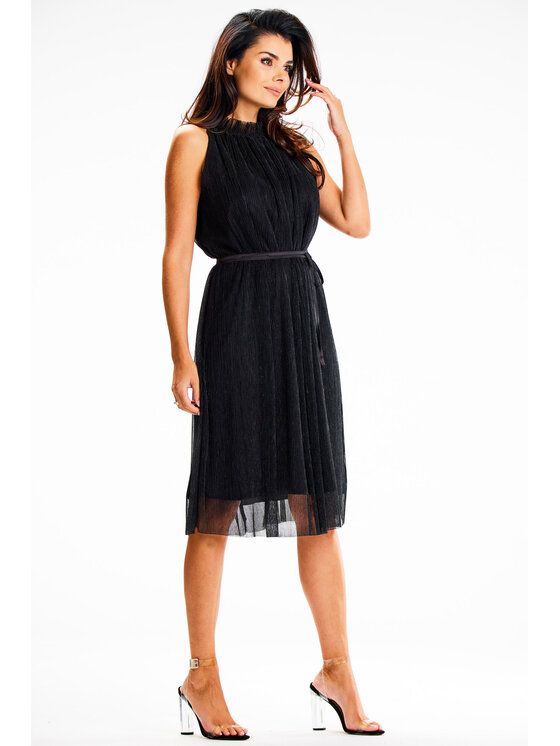 Awama Awama Abito da sera A629 Nero Basic Fit