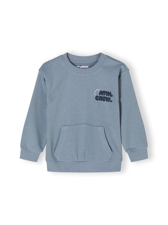 Bluza, rozmiar 122/128, Niebieski, 23fleece18