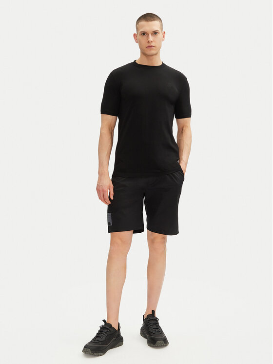 KARL LAGERFELD KARL LAGERFELD Majica 755750 500221 Črna Regular Fit