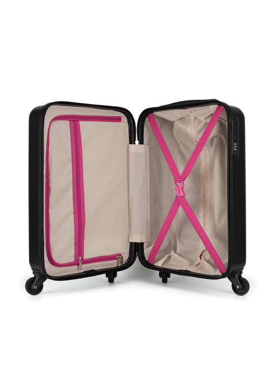 Juicy Couture Juicy Couture Самолетен куфар за ръчен багаж AEJXT4125TAB000-S Черен