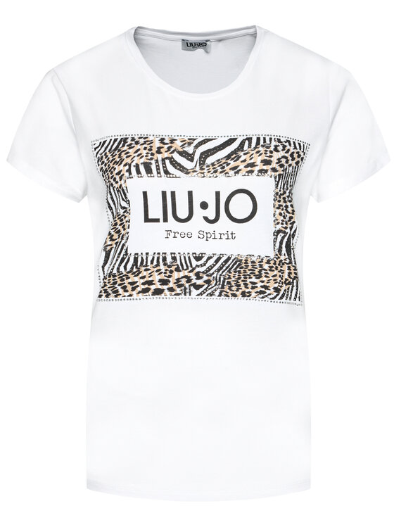 Liu Jo Liu Jo T-Shirt WF0128 J5003 Weiß Regular Fit