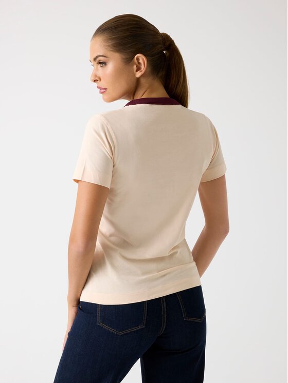 Guess Guess T-Shirt 178740 Béžová Classic Fit