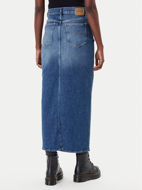 G-Star Raw G-Star Raw Farmer szoknya Viktoria D24385-E106 Kék Regular Fit