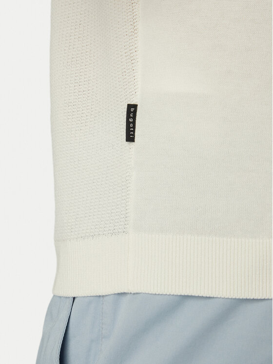 Bugatti Bugatti T-shirt 7200-15534E Bianco Regular Fit