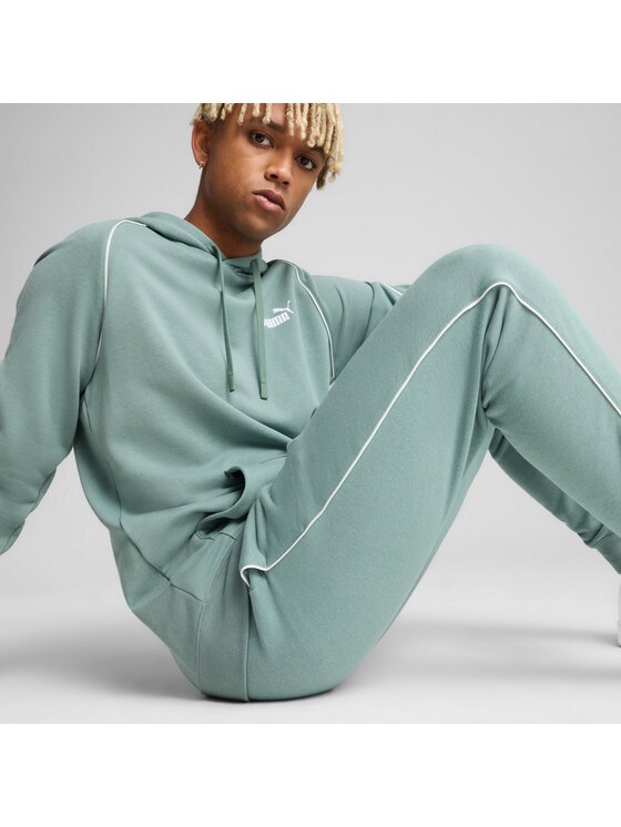 Puma Puma Spodnie dresowe 684621 Zielony Regular Fit