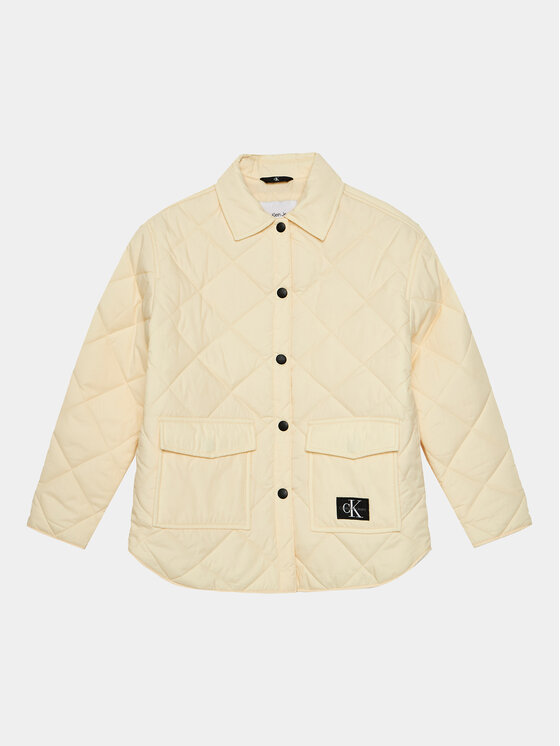 Calvin Klein Jeans Calvin Klein Jeans Kevad-sügis jope IG0IG01814 Kollane Relaxed Fit