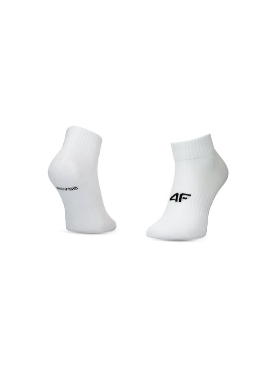 4F 4F Skarpety krótkie MIDSHOP ACCESSORIES Biały