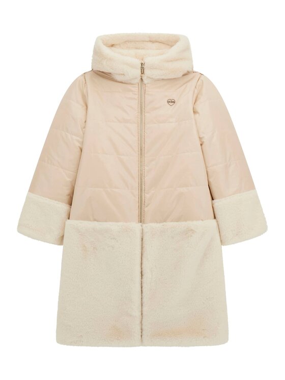 Guess Kids Guess Kids Μπουφάν μεταβατικό 169641 Λευκό Classic Fit