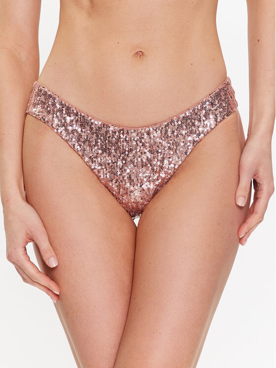 Guess Guess Bikini partea de jos E3GO01 KBMV0 Roz