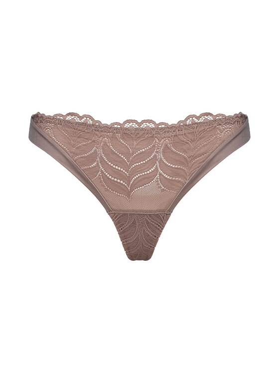Esotiq Esotiq Stringi 45173 Brązowy