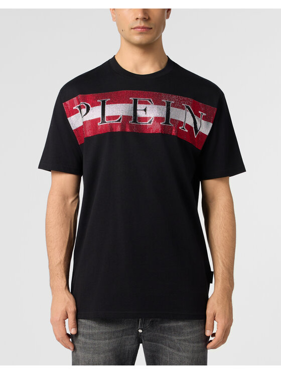 PHILIPP PLEIN PHILIPP PLEIN T-Shirt 31110 Černá Regular Fit