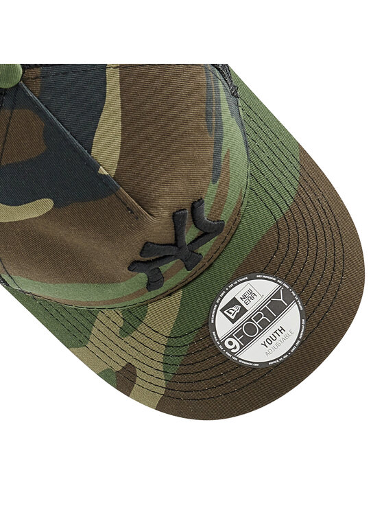 New Era New Era Kšiltovka New York Yankees Kids 9Forty 12745564 M Zelená