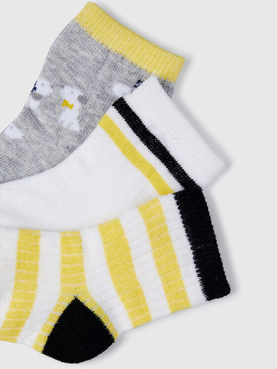 Set di 3 paia di calzini lunghi da bambini 9475