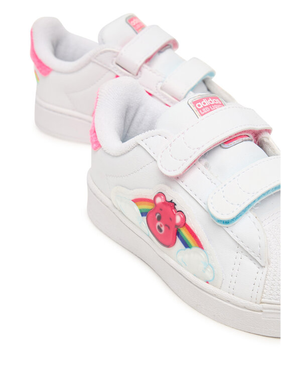 adidas adidas Sneakersy Superstar Led Lights Comfort KK2133 Biela