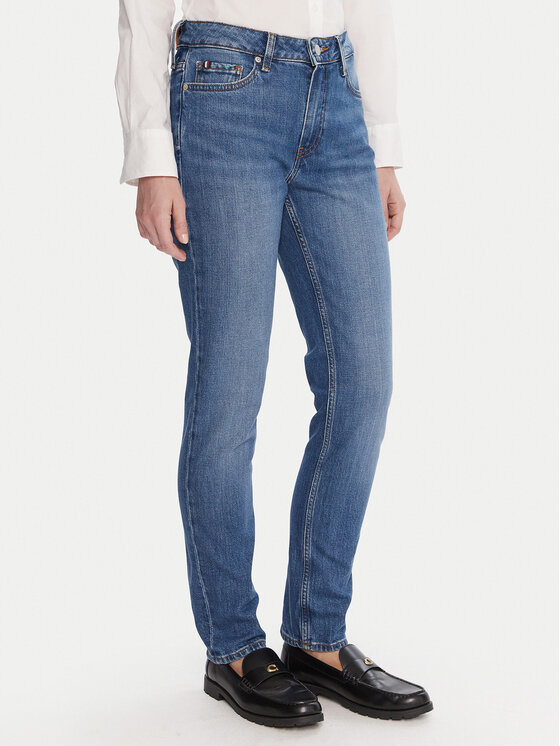 Tommy Hilfiger Tommy Hilfiger Jeansy WW0WW46721 Modrá Slim Fit