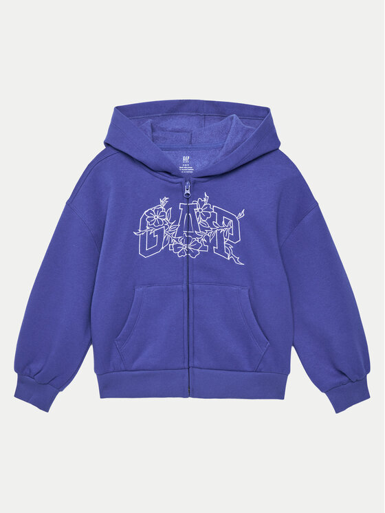 Gap Gap Felpa 741310-02 Blu Relaxed Fit