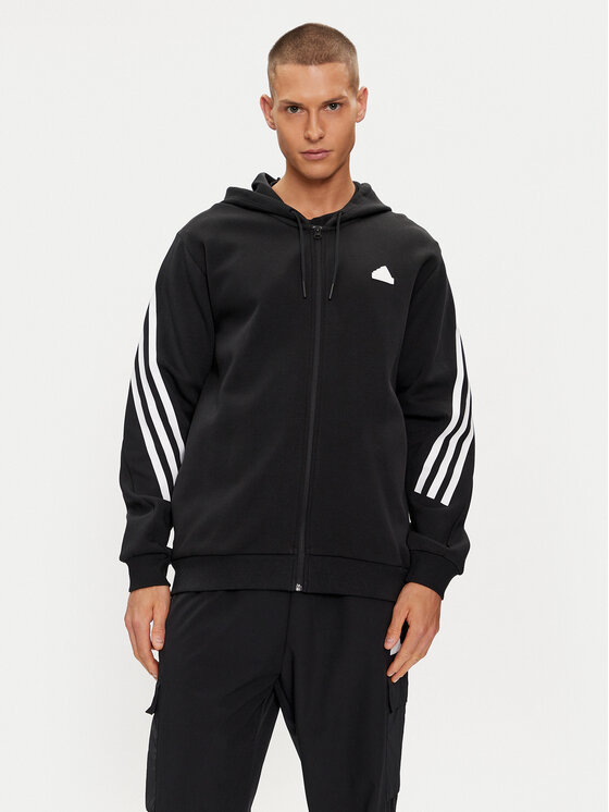 adidas adidas Sweatshirt Future Icons 3-Stripes IC6712 Schwarz Regular Fit