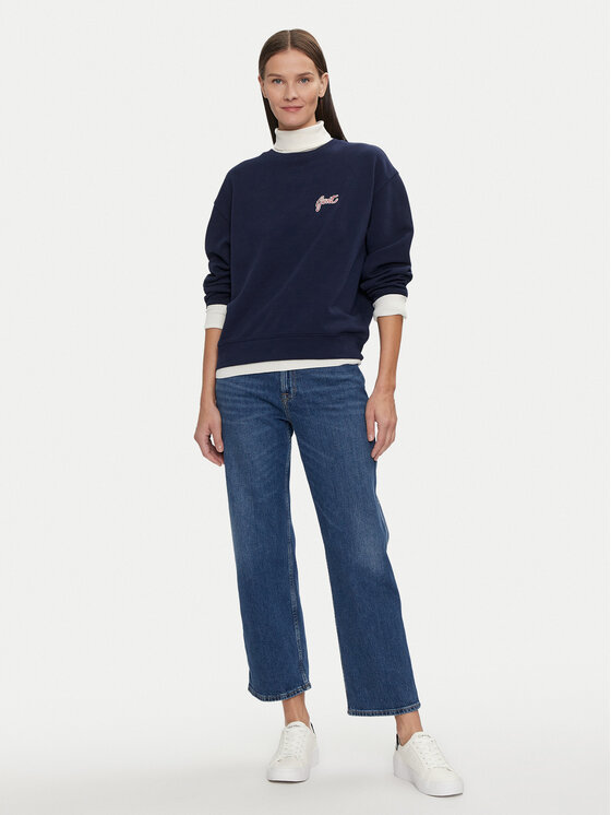 Gant Gant Majica dugih rukava 4201239 Tamnoplava Loose Fit