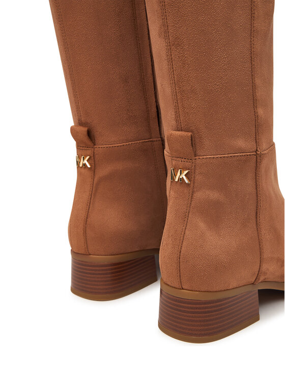 MICHAEL Michael Kors MICHAEL Michael Kors Visoki Škornji Lex Boot 40F6LXMB1S Svetlo rjava
